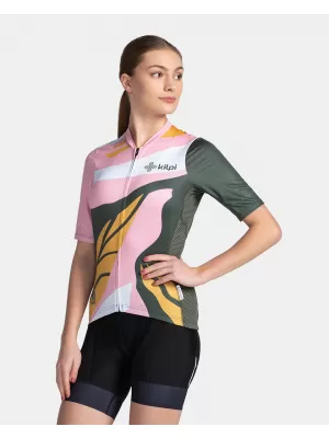 Tricou de ciclism pentru femei KILPI RITAEL-W TL0352KI VERDE ÎNCHIS