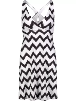 Rochie NORDBLANC V-NECK NBSLD7804 NEGRU
