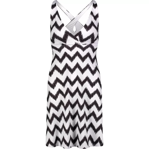  Rochie NORDBLANC V-NECK NBSLD7804 NEGRU 