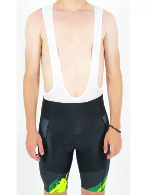 Pantaloni scurți premium pentru ciclism pentru bărbați ALTISPORT SWE/ALM01S13 VERDE