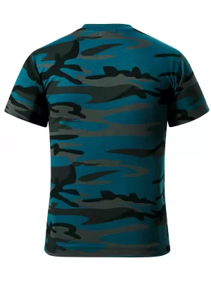 Tricou pentru copii MALFINI CAMOUFLAGE 149 CAMUFLAJ/BENZINĂ