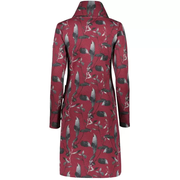  Rochie hanorac de dama ALTISPORT BESSIE BURGUNDIA 