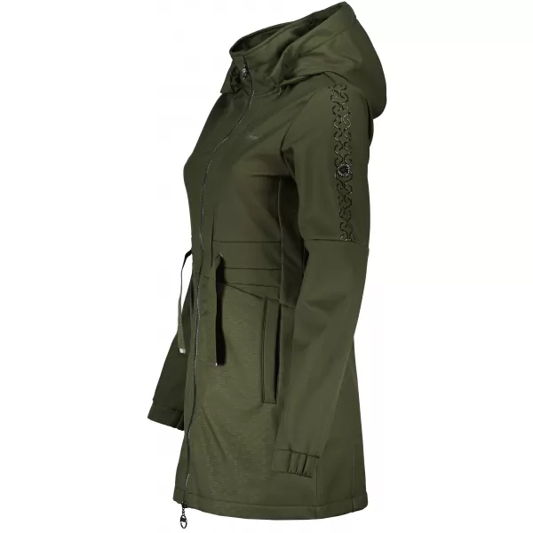  Palton softshell dama KIXMI RHODIE MILITAR 