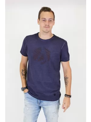 Tricou pentru bărbați ALTISPORT BARCLAY ALBASTRU INCHIS