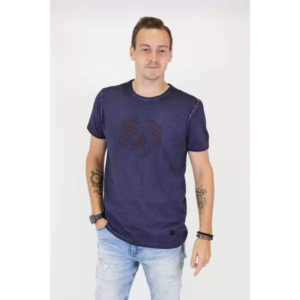  Tricou pentru bărbați ALTISPORT BARCLAY ALBASTRU INCHIS 