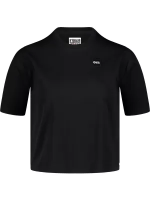 Crop top de damă NORDBLANC CROPTOP NBSLT7819 NEGRU