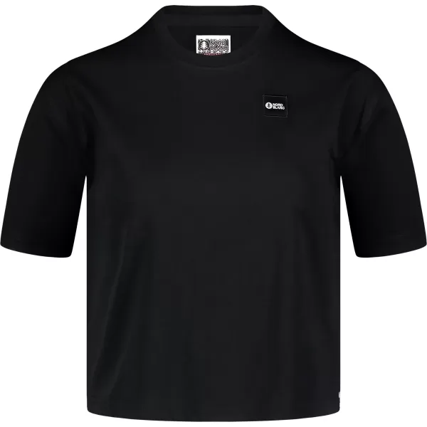  Crop top de damă NORDBLANC CROPTOP NBSLT7819 NEGRU 