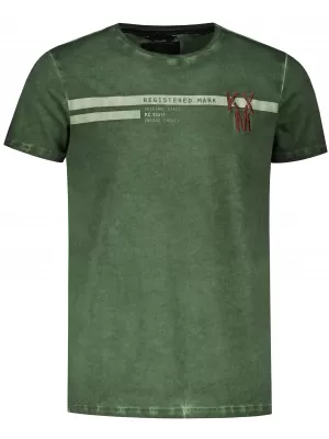 Tricou pentru bărbați KIXMI RICKY MILITAR