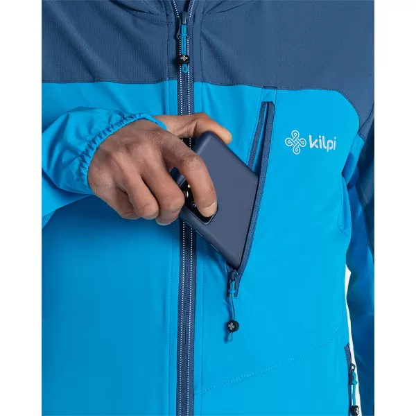  Jachetă softshell pentru bărbați KILPI NEATRIL-M TM0108KI ALBASTRU 