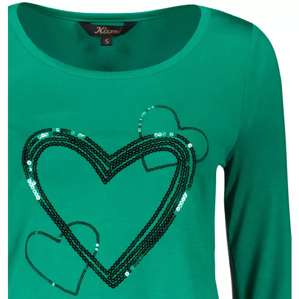  Tricou pentru femei KIXMI RAIMY VERDE 