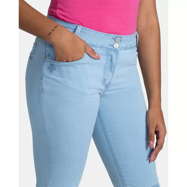  Pantaloni scurți de damă KILPI PARIVA-W TL0411KI ALBASTRU DESCHIS 