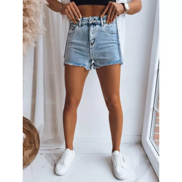  Pantaloni scurți pentru doamne DSTREET PALOMA PARADISE SY0309 ALBASTRU DESCHIS 