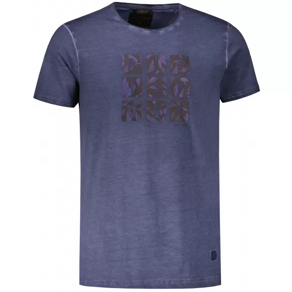  Tricou pentru bărbați ALTISPORT BARRY ALBASTRU INCHIS 