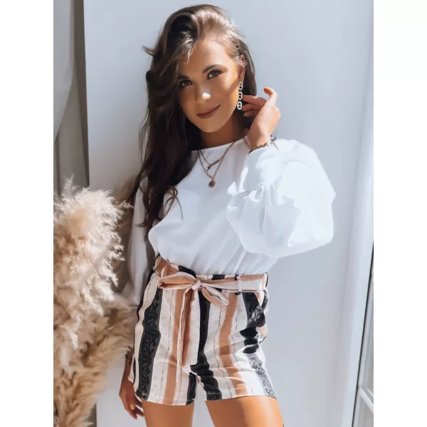  Pantaloni scurți pentru doamne DSTREET REGAL STRIPES SY0297 NEGRU 