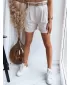 Pantaloni scurți pentru doamne DSTREET CLAUDINE SY0279 BEJ