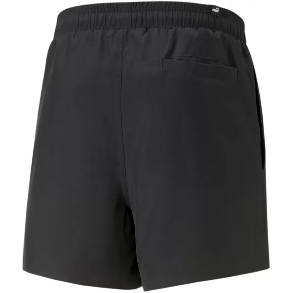  Pantaloni scurți pentru bărbați PUMA ESS+ LOGO POWER CAT WOVEN SHORTS 5 673382-01 NEGRU 