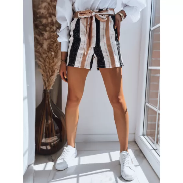  Pantaloni scurți pentru doamne DSTREET REGAL STRIPES SY0297 NEGRU 