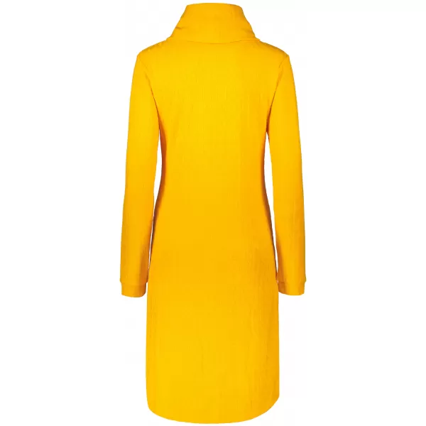  Rochie hanorac de dama KIXMI RIVA GALBEN 