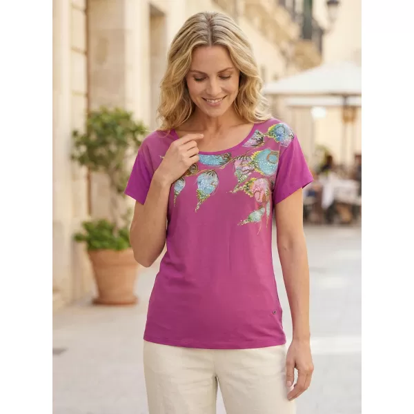  Tricou pentru femei ALTISPORT BAILA VIOLET 