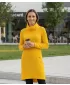 Rochie hanorac de dama KIXMI RIVA GALBEN