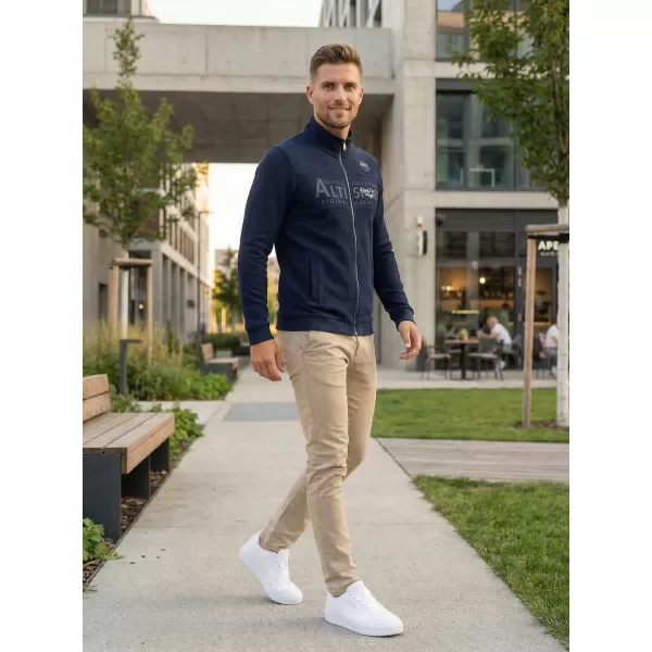  Hanorac pentru bărbați ALTISPORT BLAKE ALBASTRU INCHIS 