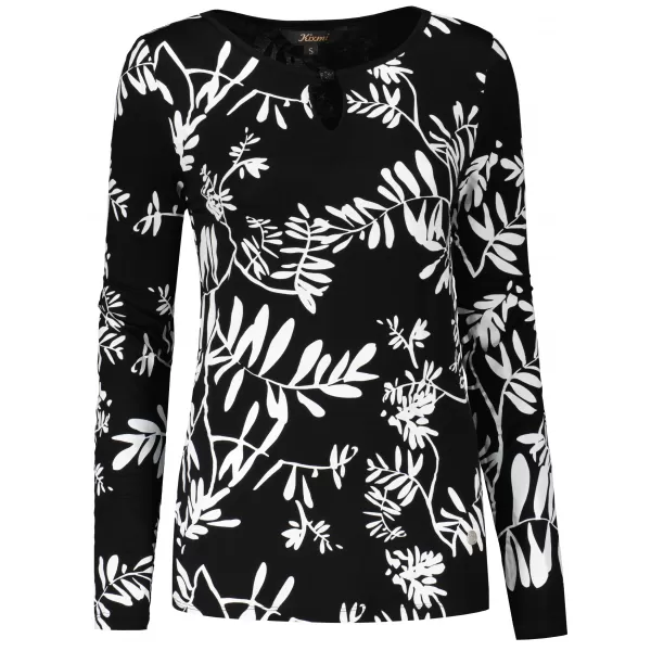  Tricou pentru femei KIXMI ROAN NEGRU 