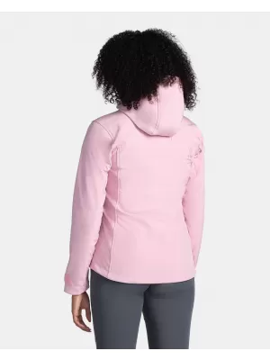 Jachetă softshell pentru femei KILPI RAVIA-W TL0109KI ROZ DESCHIS