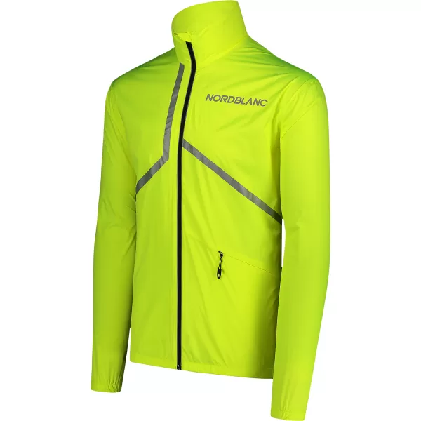  Jachetă sport pentru bărbați NORDBLANC REFLECTIVE NBSJM7899 GALBEN SIGUR 
