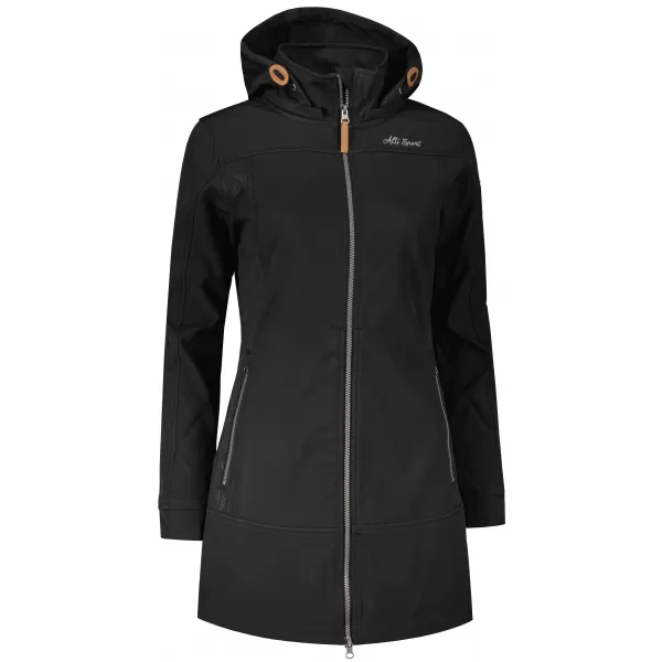  Palton softshell dama ALTISPORT MAGGA LCTB220 NEGRU 