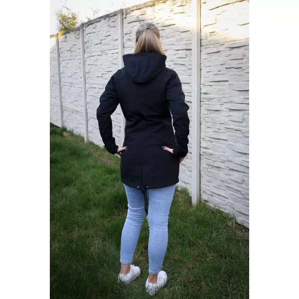  Palton softshell dama ALTISPORT MAGGA LCTB220 NEGRU 