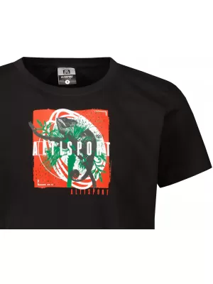 Tricou pentru bărbați ALTISPORT ALM183129 NEGRU ȘI ROȘU