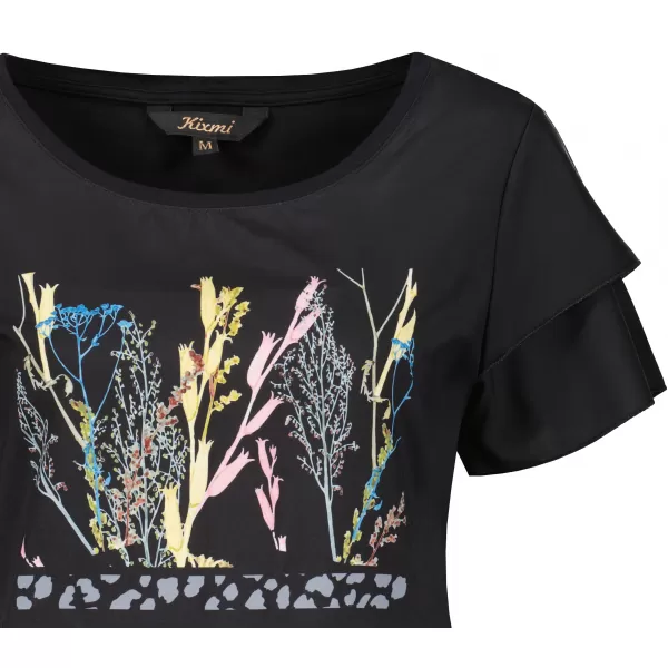  Tricou pentru femei KIXMI RIANNA NEGRU 