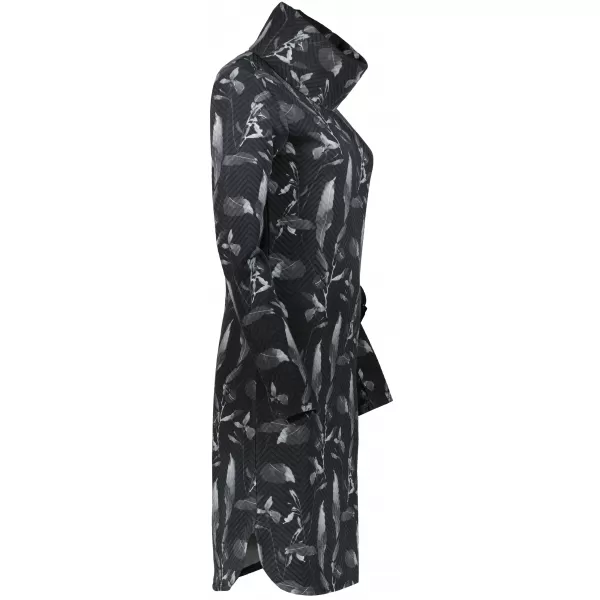  Rochie hanorac de dama ALTISPORT BESSIE NEGRU 