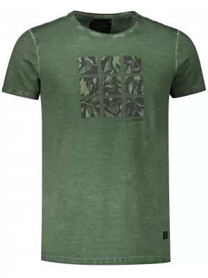 Tricou pentru bărbați ALTISPORT BARRY MILITAR