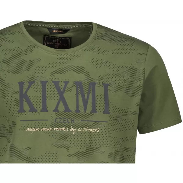  Tricou pentru bărbați KIXMI RADLY MILITAR 