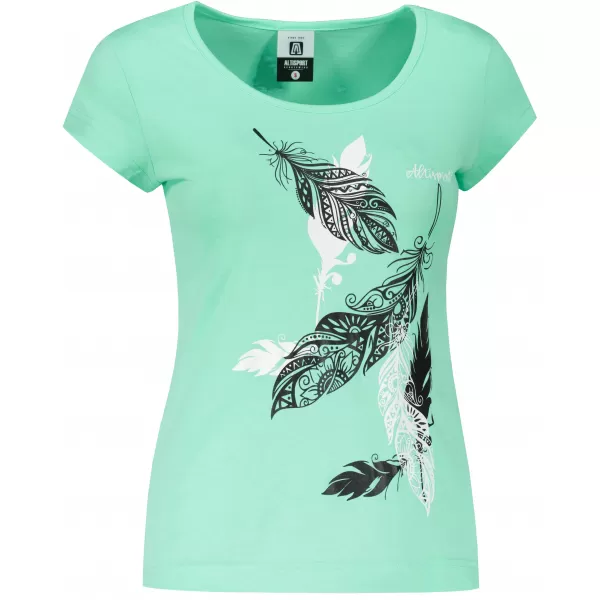  Tricou pentru femei ALTISPORT ALW178122 MENTĂ 