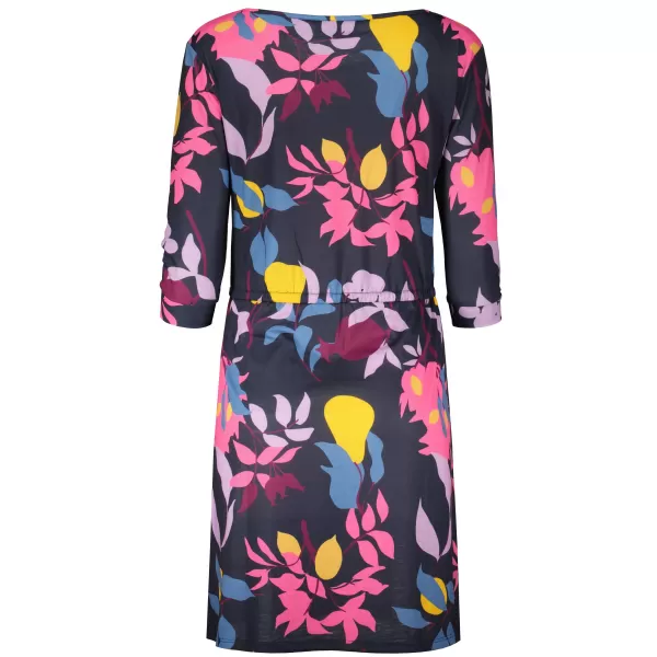  Rochie KIXMI RUMIA ALBASTRU INCHIS 