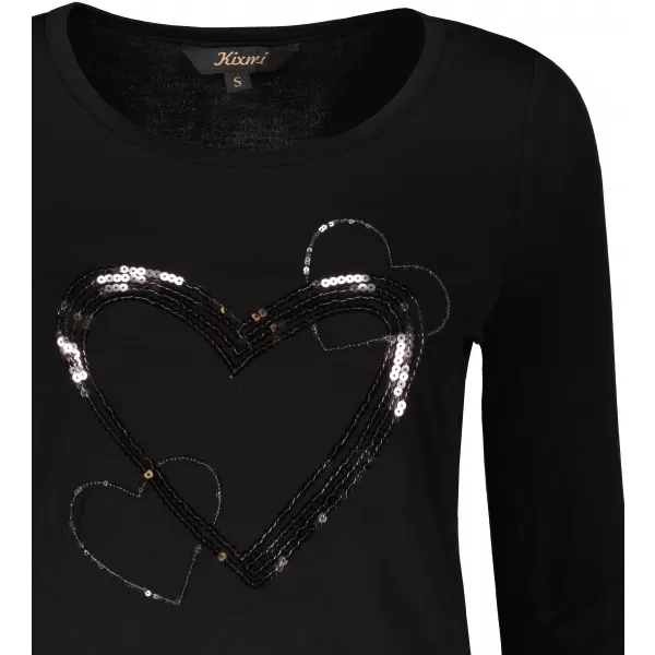 Tricou pentru femei KIXMI RAIMY NEGRU 