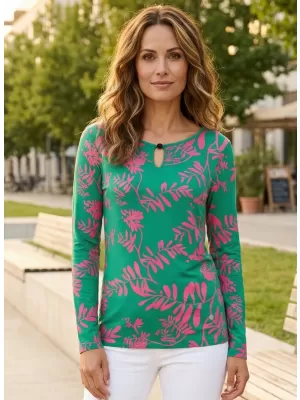 Tricou pentru femei KIXMI ROAN VERDE