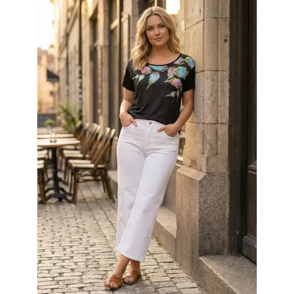  Tricou pentru femei ALTISPORT BAILA NEGRU 