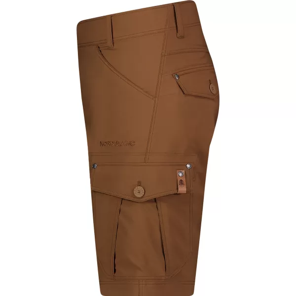  Pantaloni scurți pentru bărbați NORDBLANC PATCHPOCKET NBSPM7904 MARO 