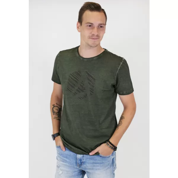  Tricou pentru bărbați ALTISPORT BARCLAY KAKI 