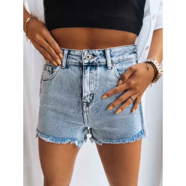  Pantaloni scurți pentru doamne DSTREET PALOMA PARADISE SY0309 ALBASTRU DESCHIS 
