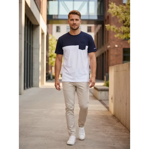  Tricou pentru bărbați SAM 73 SIRIUS MT 826 ALB 