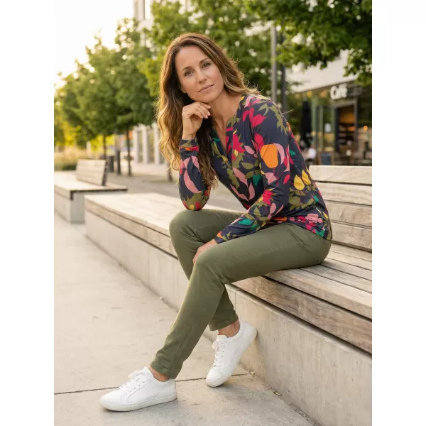  Tricou pentru femei KIXMI ROWENA ALBASTRU INCHIS 