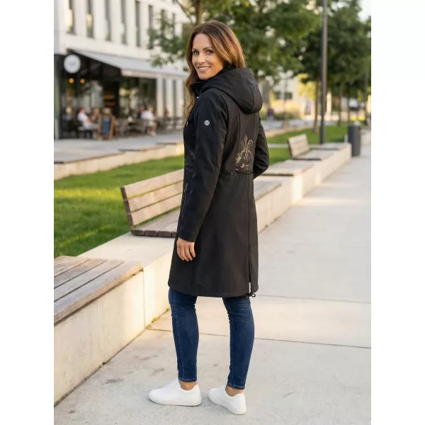  Palton softshell dama KIXMI RITA NEGRU 