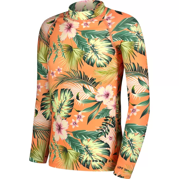  Tricou pentru copii cu protectie UV NORDBLANC MERMAID NBSKF7869 PORTOCALE 