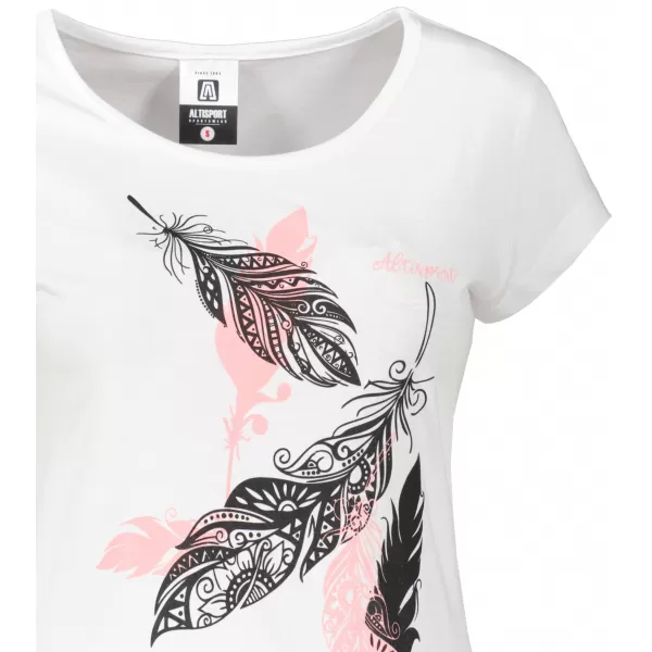  Tricou pentru femei ALTISPORT ALW178122 ALB 