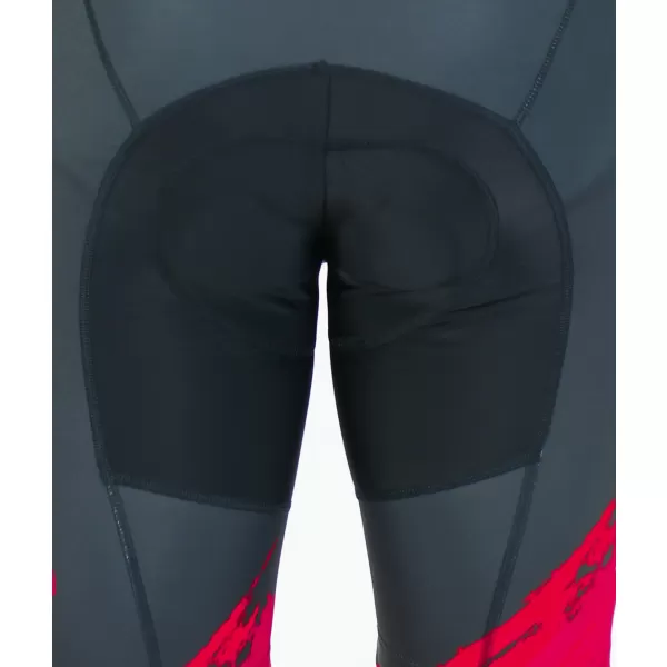  Pantaloni scurți premium pentru ciclism pentru bărbați ALTISPORT SWE/ALM01S13 ROȘU 