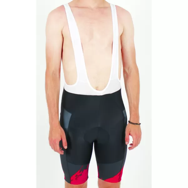  Pantaloni scurți premium pentru ciclism pentru bărbați ALTISPORT SWE/ALM01S13 ROȘU 